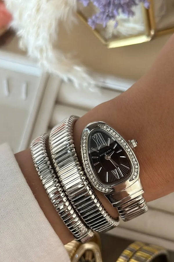 Mariah | Serpent Wrap Jewelry Timepiece