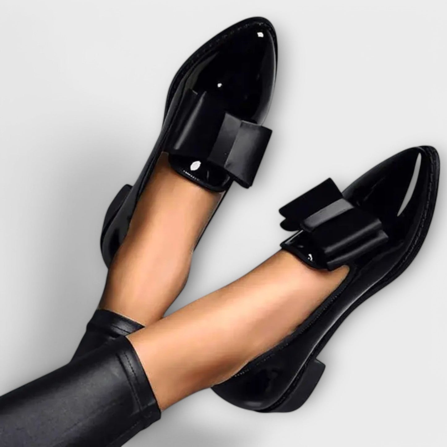 Heidi | Elegant Bow Accent Loafers