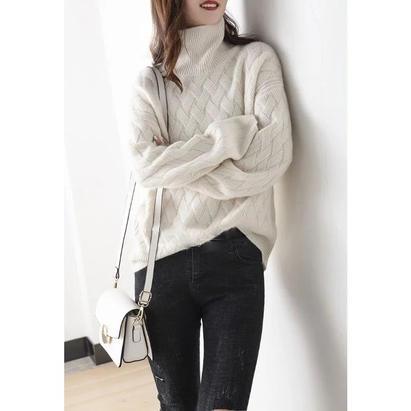 Ciliegia | The Velvet-Soft Crimson Sweater