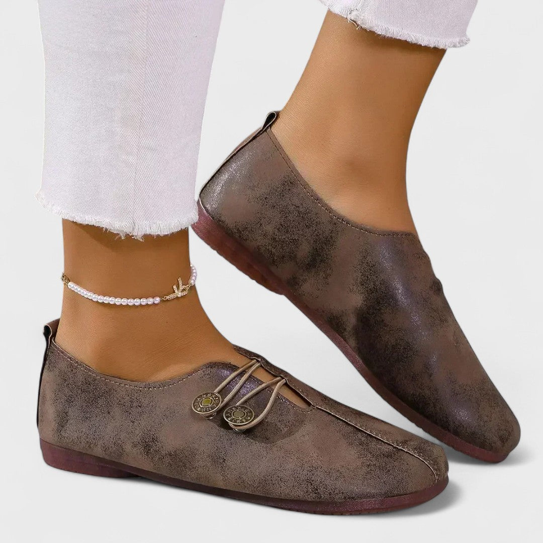 Lydia | Women’s Suede Comfort Loafers with Arch Support