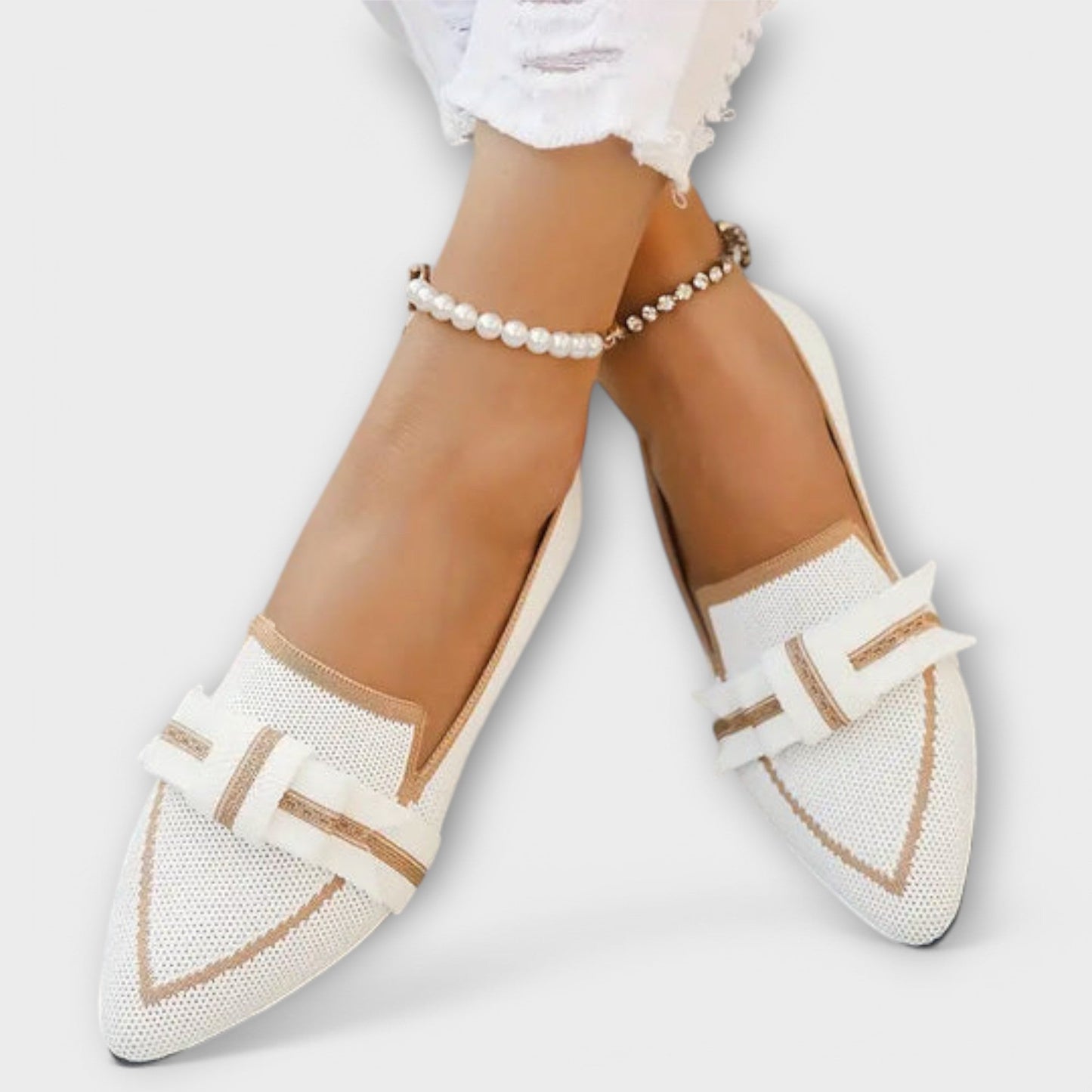 Celia | Woven Ballet Flats