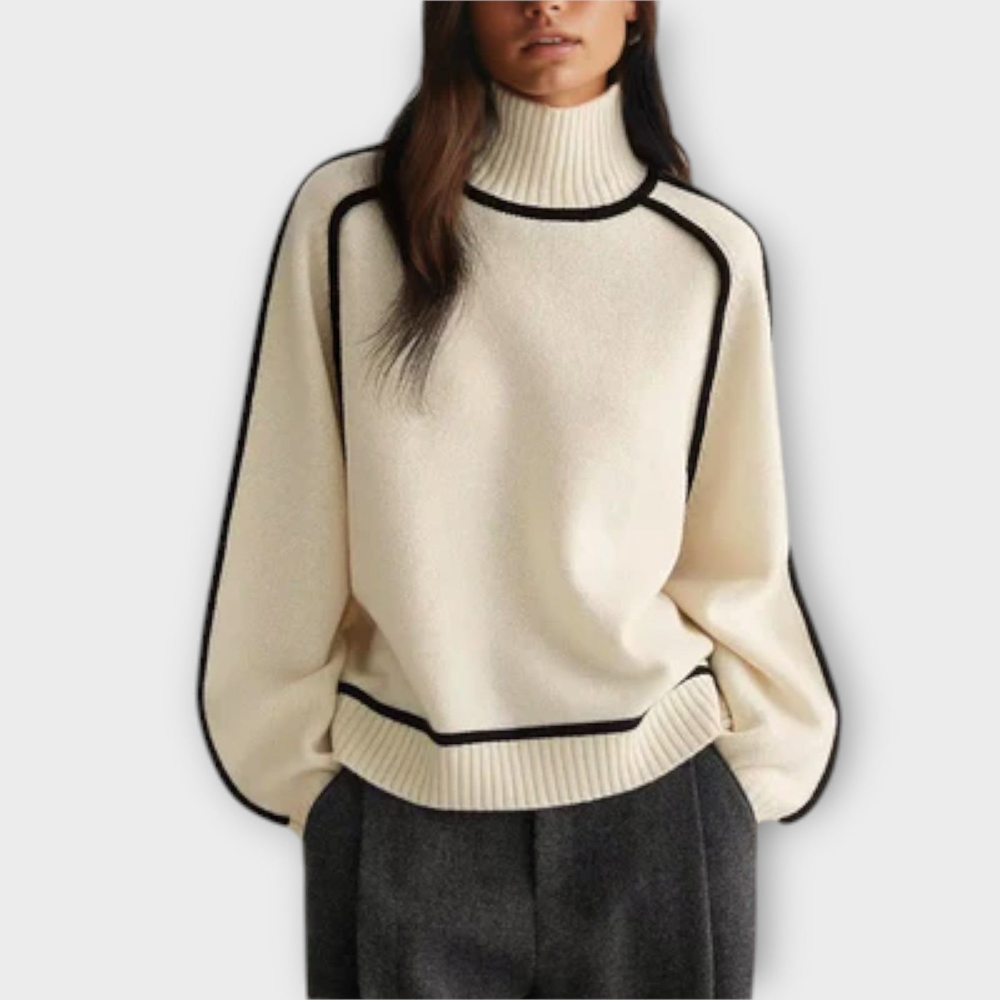 Emilie | The Velvet-Soft Turtleneck