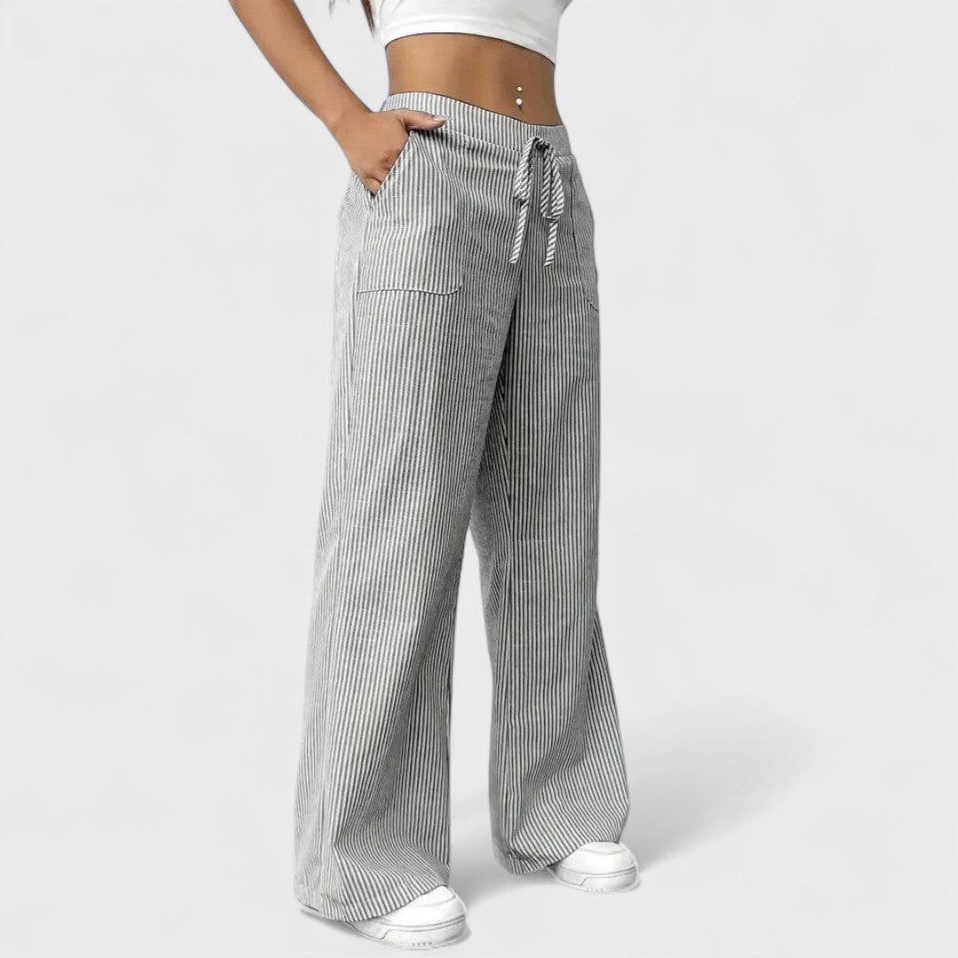 The Dominique Tailored Fluid Pant