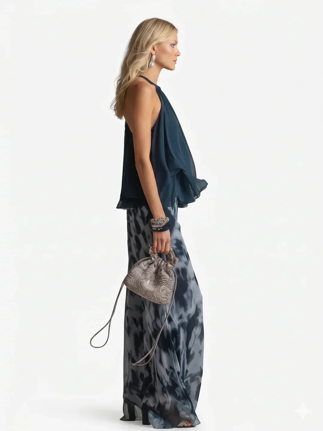 Clarissa – "Silk-Touch" Two-Piece Matching Set