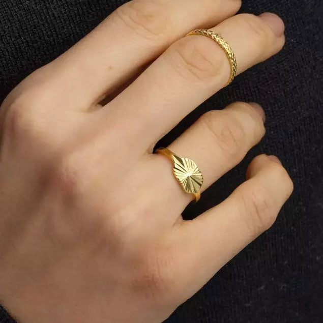 Aurizette | Celestial Beam Ring