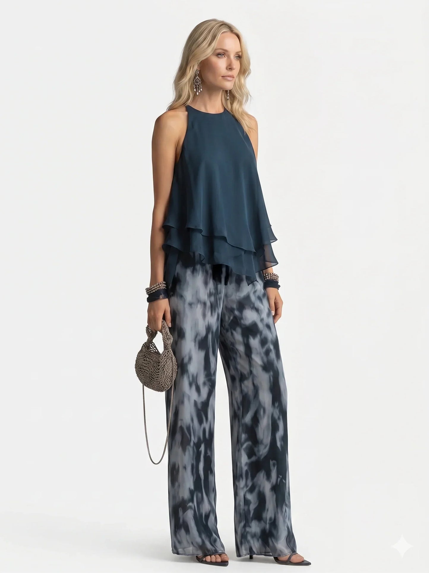 Clarissa – "Silk-Touch" Two-Piece Matching Set