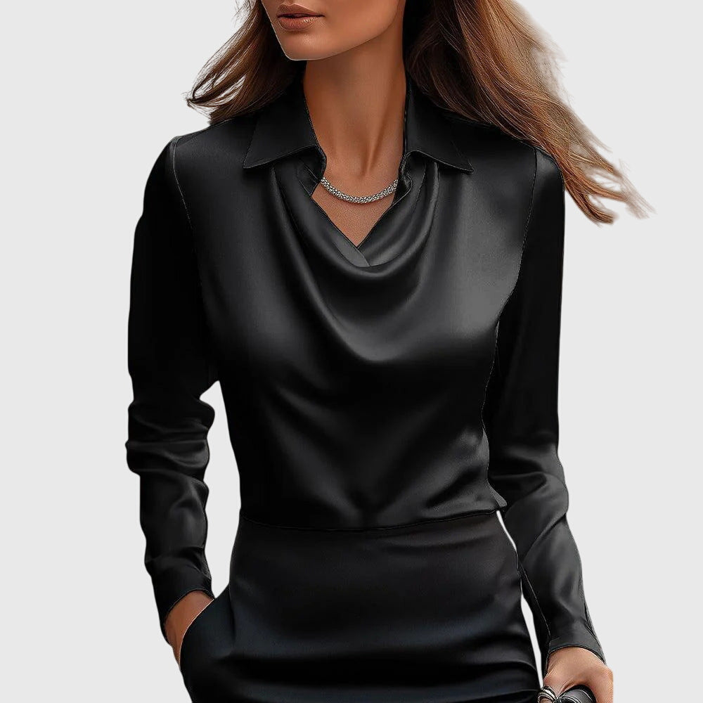 Brooklyn – Liquid Satin Shirt
