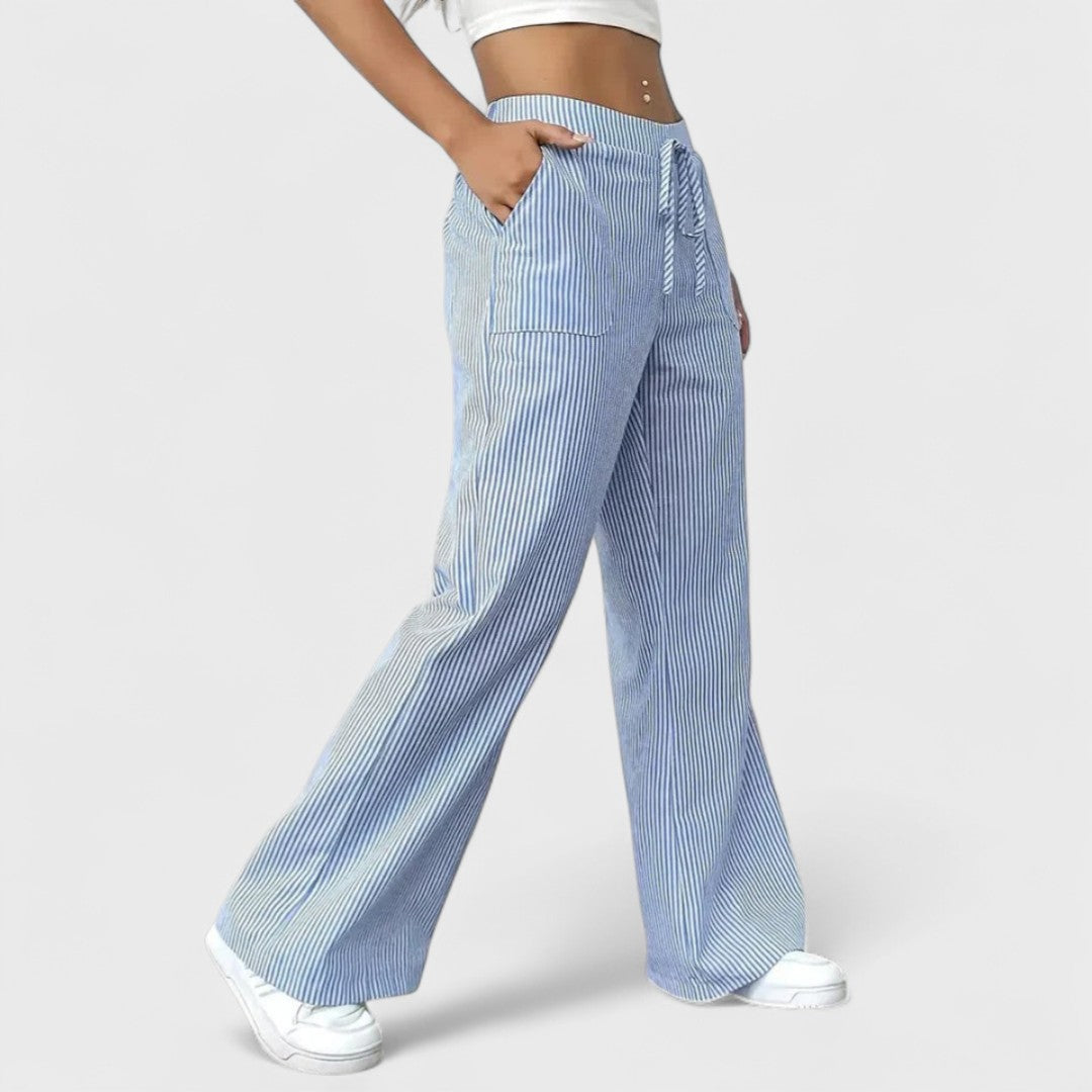 The Dominique Tailored Fluid Pant