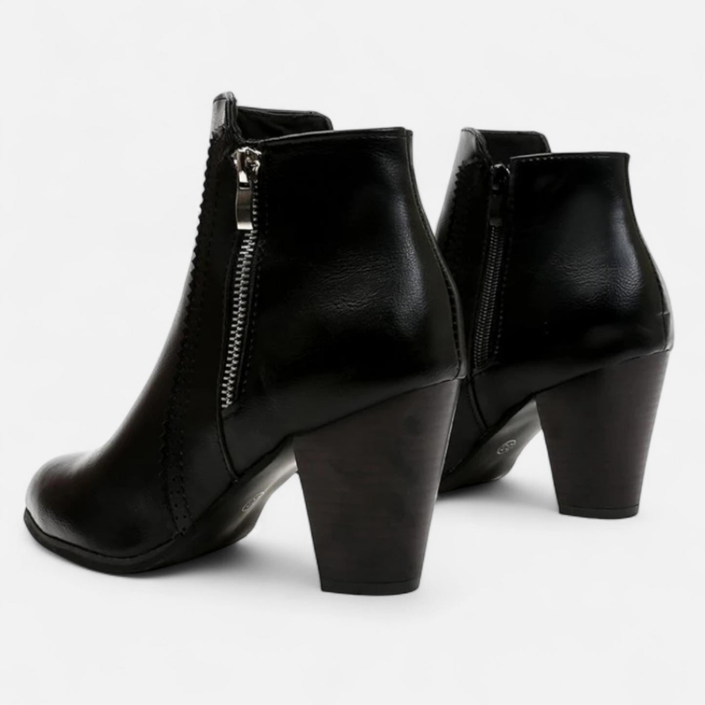 Elowen | Vintage-Style Block Heel Booties