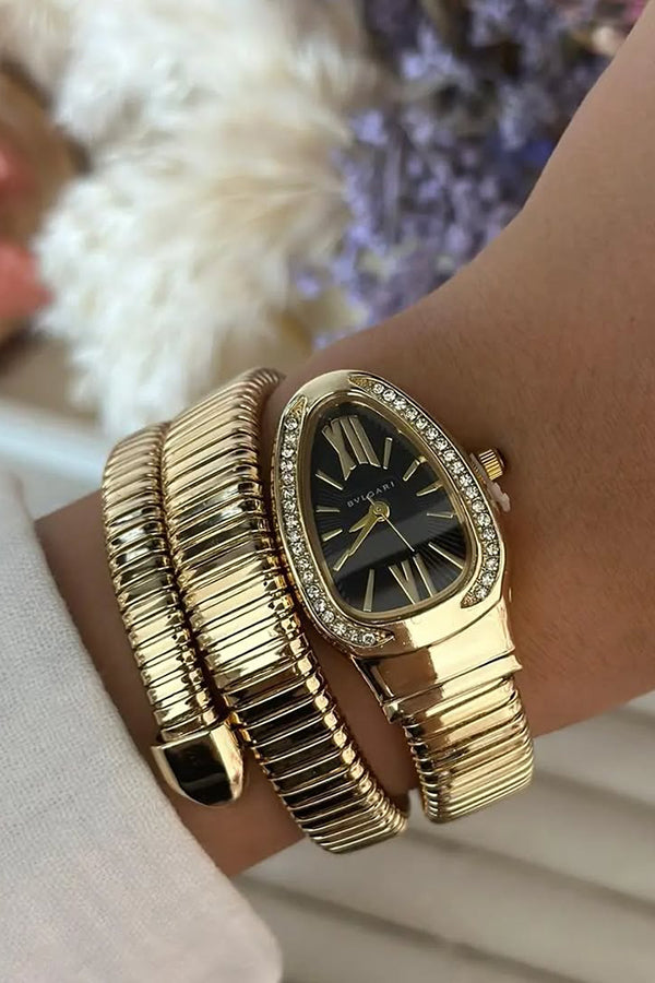 Mariah | Serpent Wrap Jewelry Timepiece