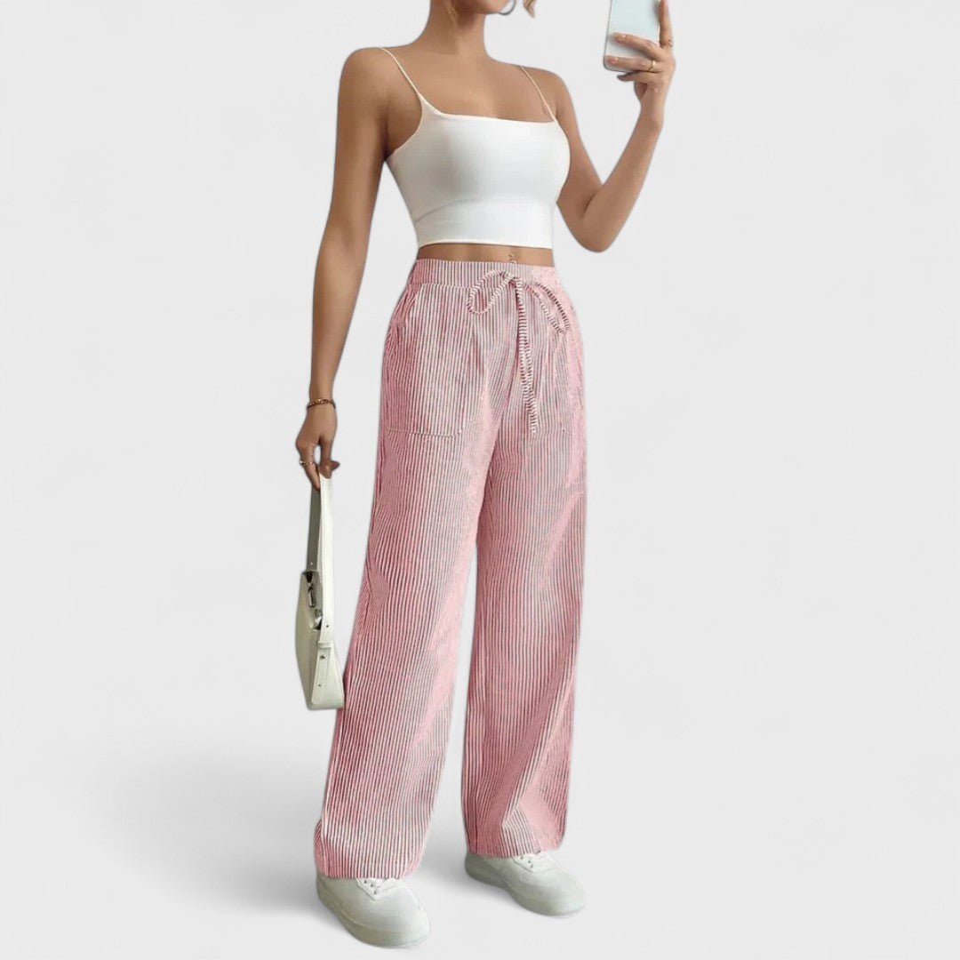 The Dominique Tailored Fluid Pant