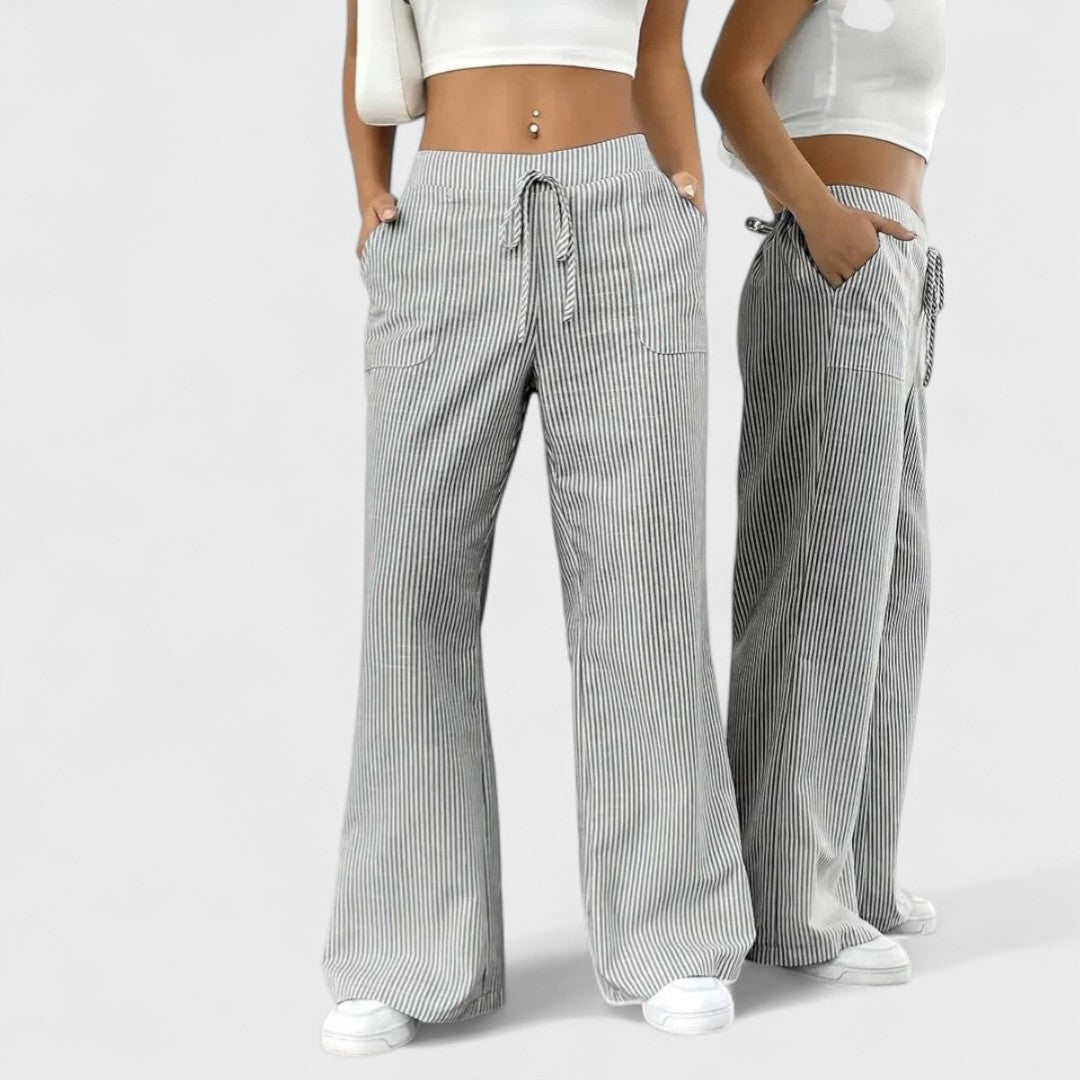 The Dominique Tailored Fluid Pant