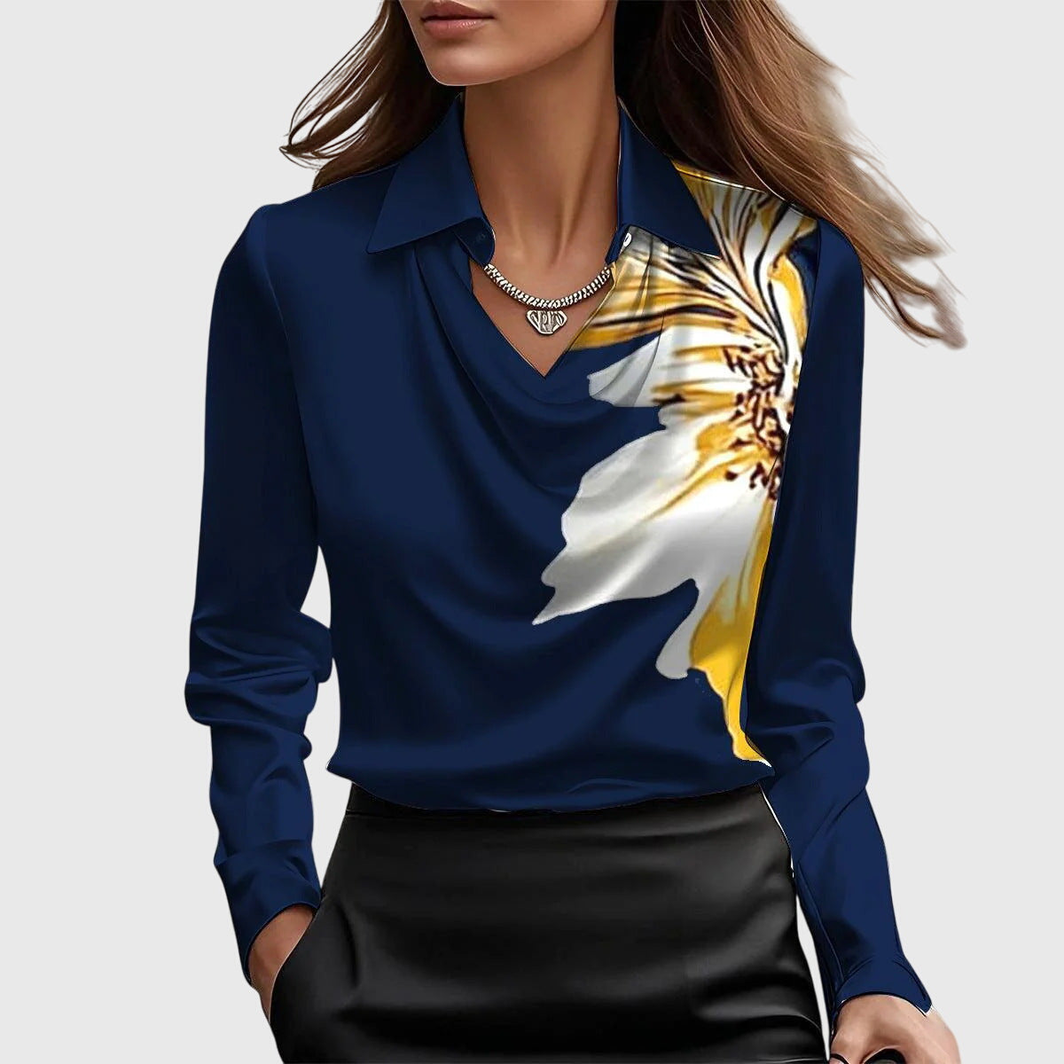 Brooklyn – Liquid Satin Shirt
