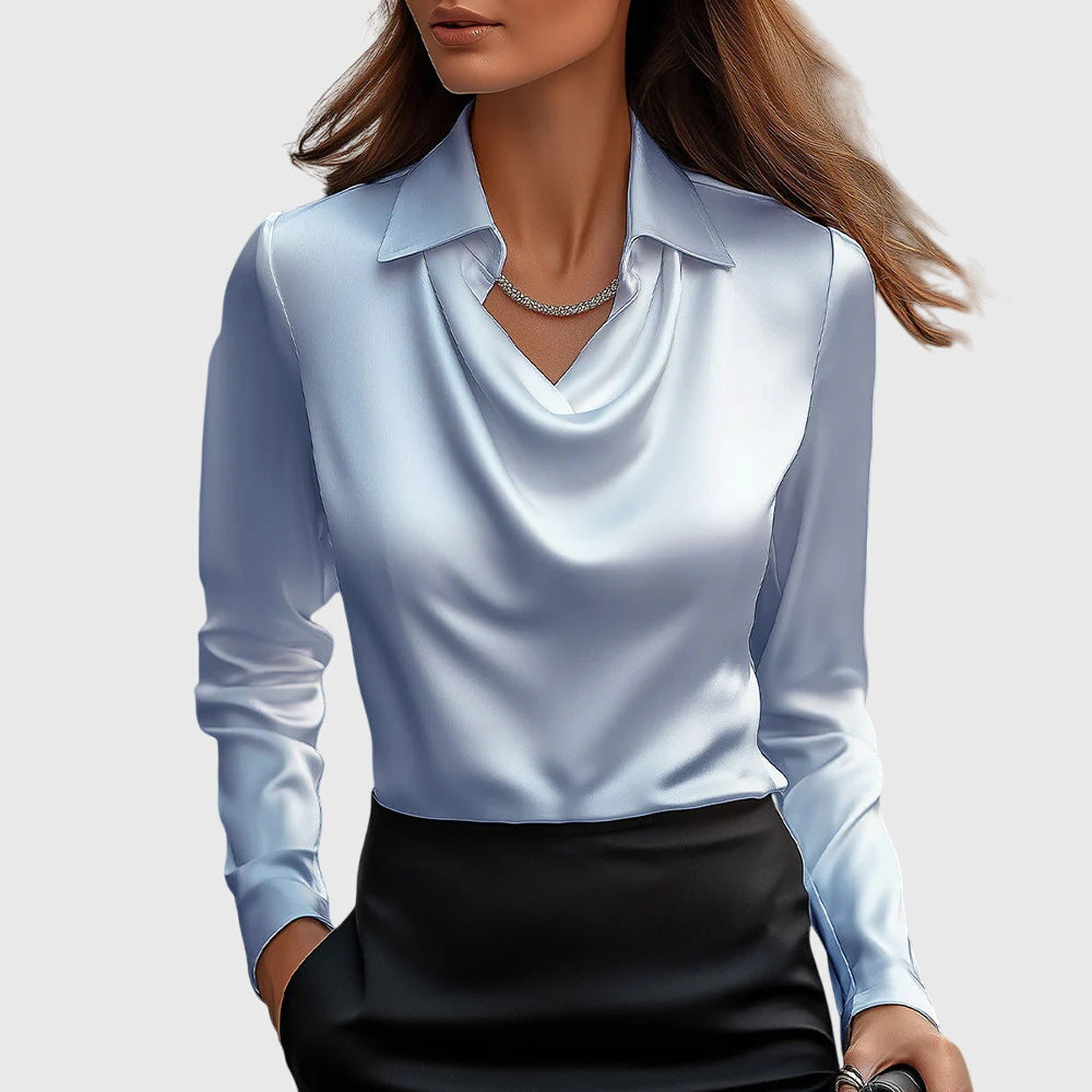 Brooklyn – Liquid Satin Shirt