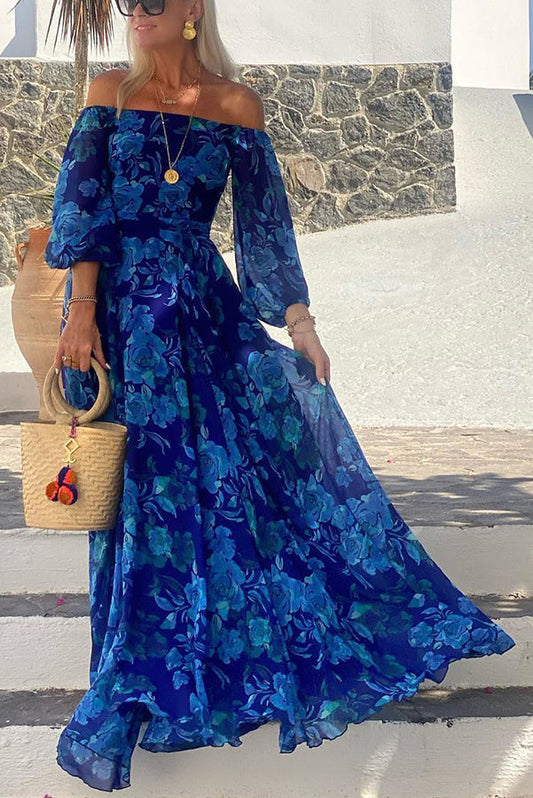 Francesca – "Summer Solstice" Tiered Maxi
