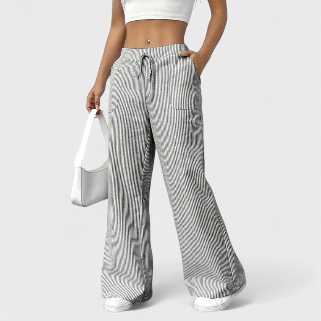 The Dominique Tailored Fluid Pant