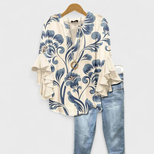 Lina – Essential Gauze Blouse