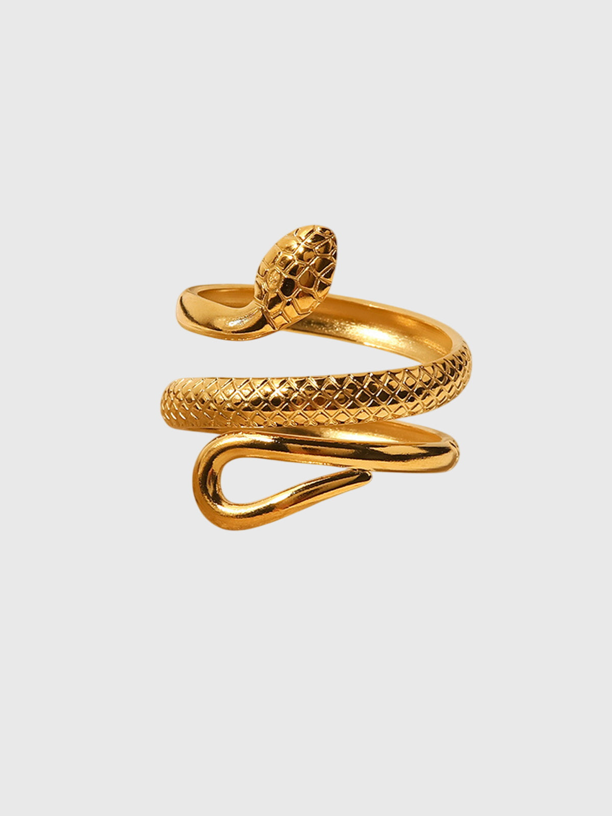 Aubrey - Sculpted Serpent Ring