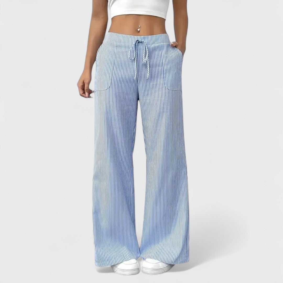 The Dominique Tailored Fluid Pant