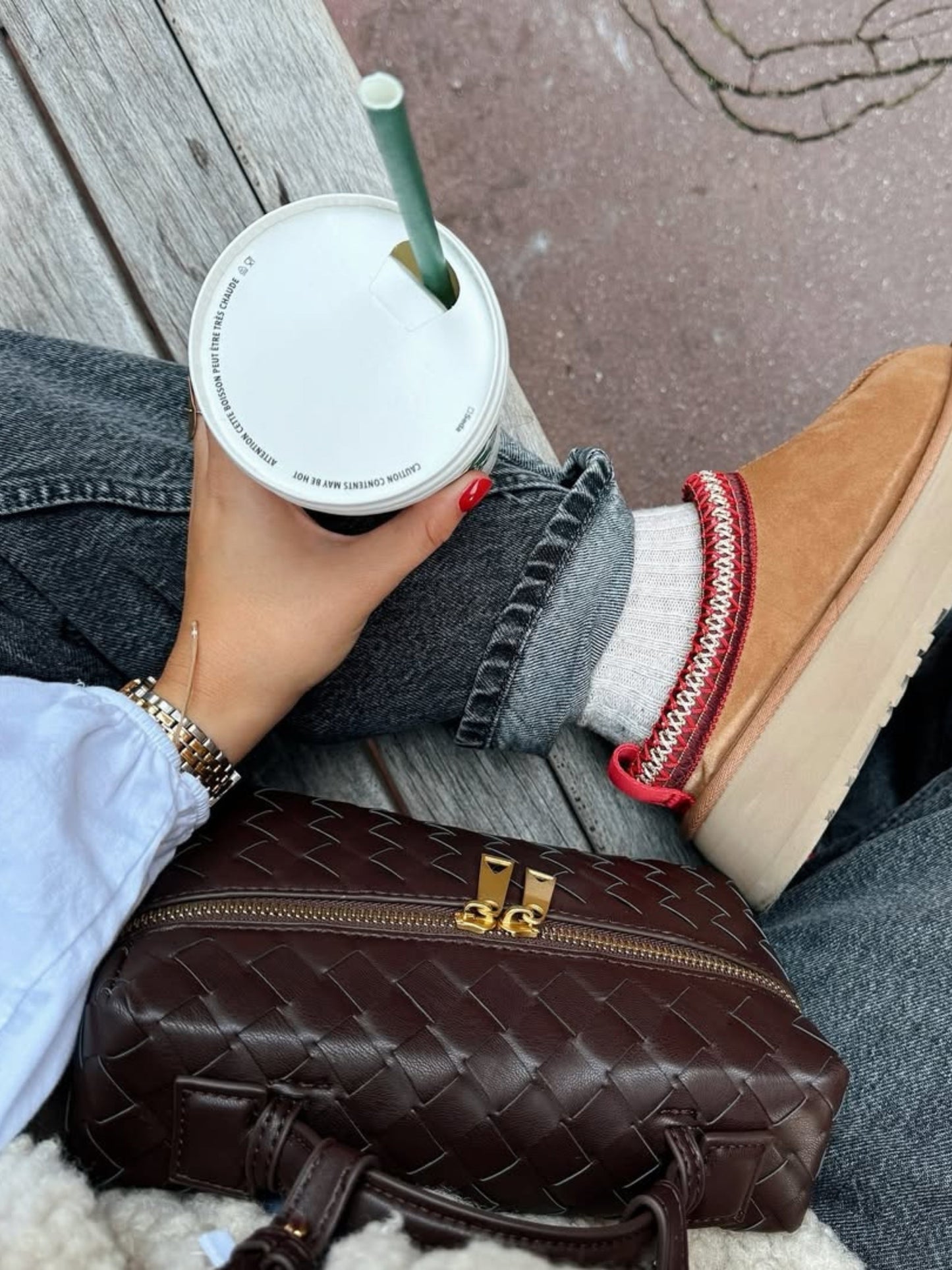 Juliette | Milan Structured Woven Bag