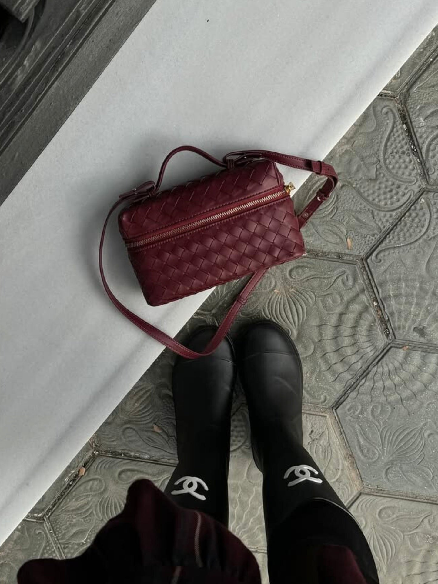 Juliette | Milan Structured Woven Bag