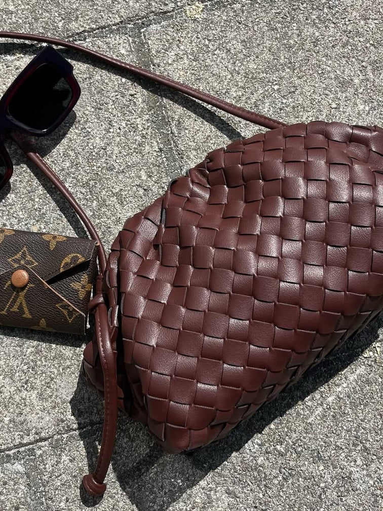 The Heleina "Old Money" Woven Hobo
