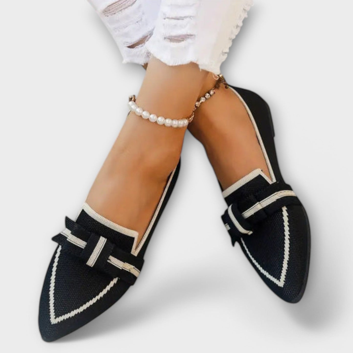 Celia | Woven Ballet Flats
