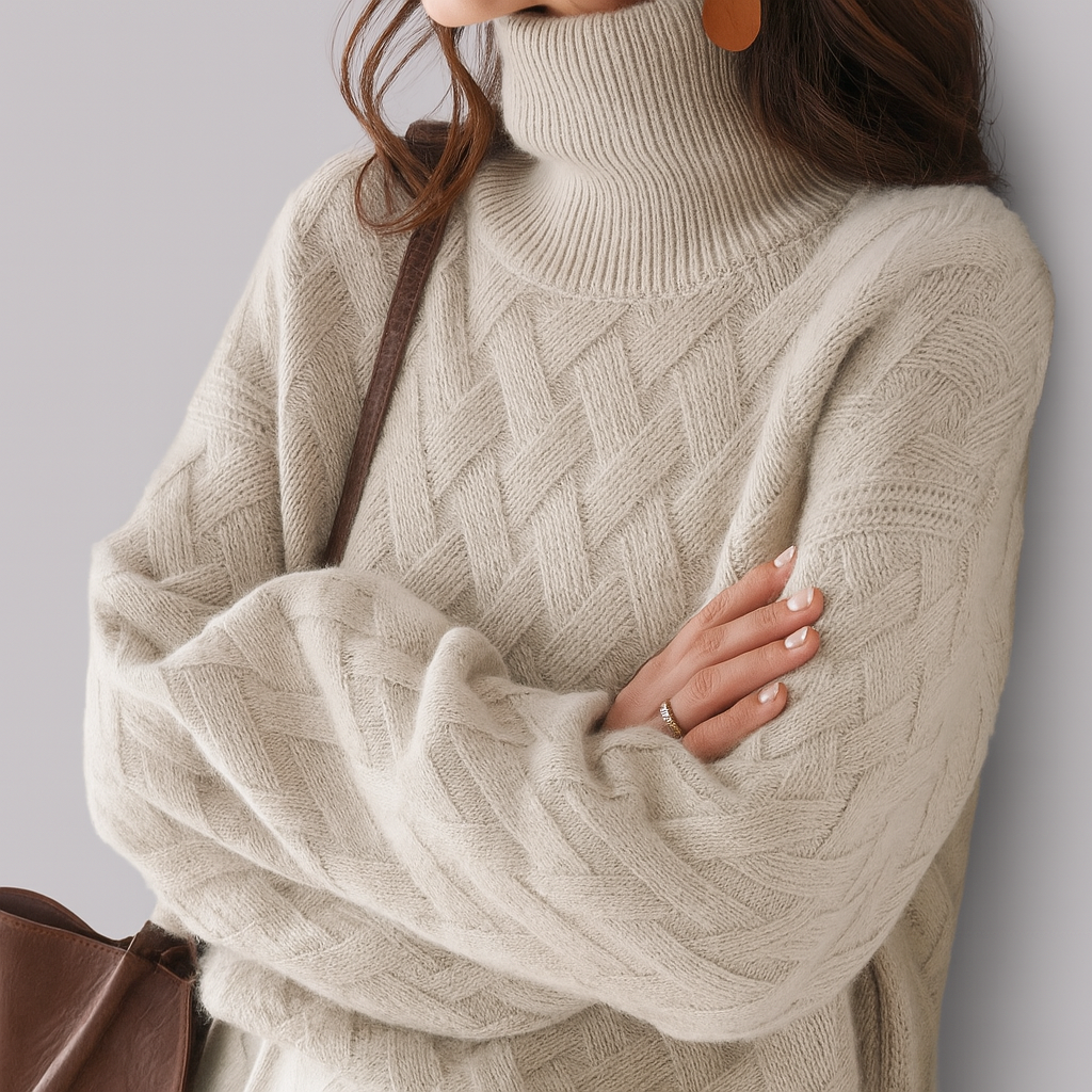 Ciliegia | The Velvet-Soft Crimson Sweater