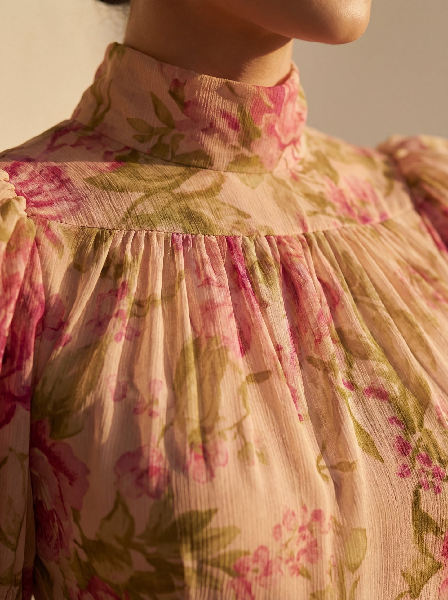 Rosario – "Ruffle Enchantment" Statement Dress