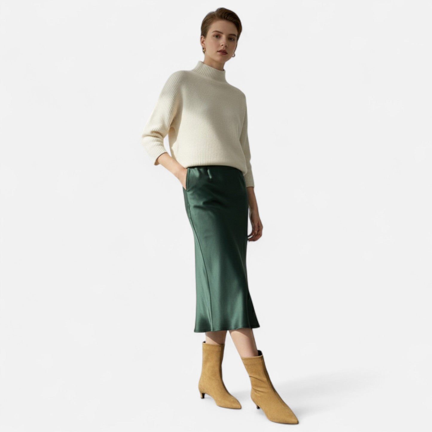 Ancienne Monde | Retro Pointed-Toe Booties