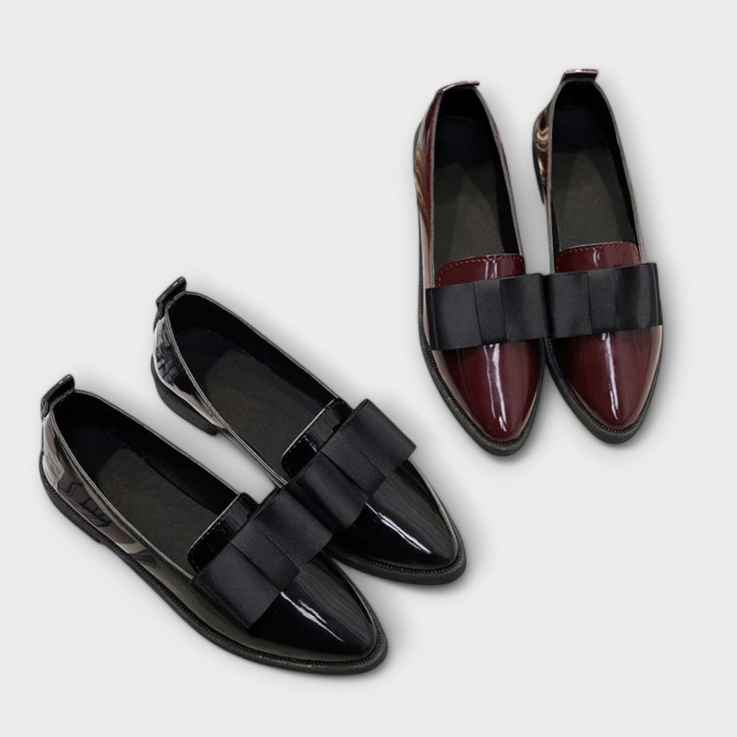 Heidi | Elegant Bow Accent Loafers