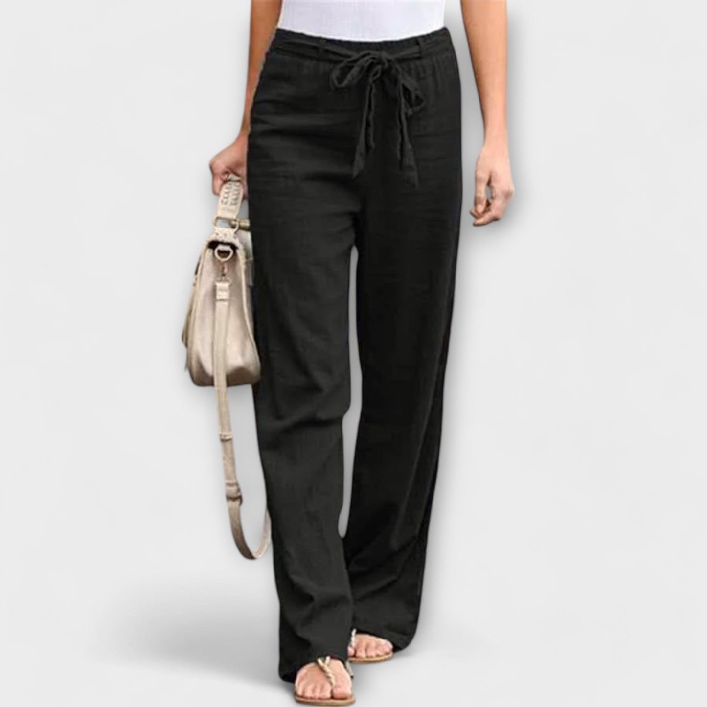 Loreen – Effortless Wide-Leg Linen Trousers