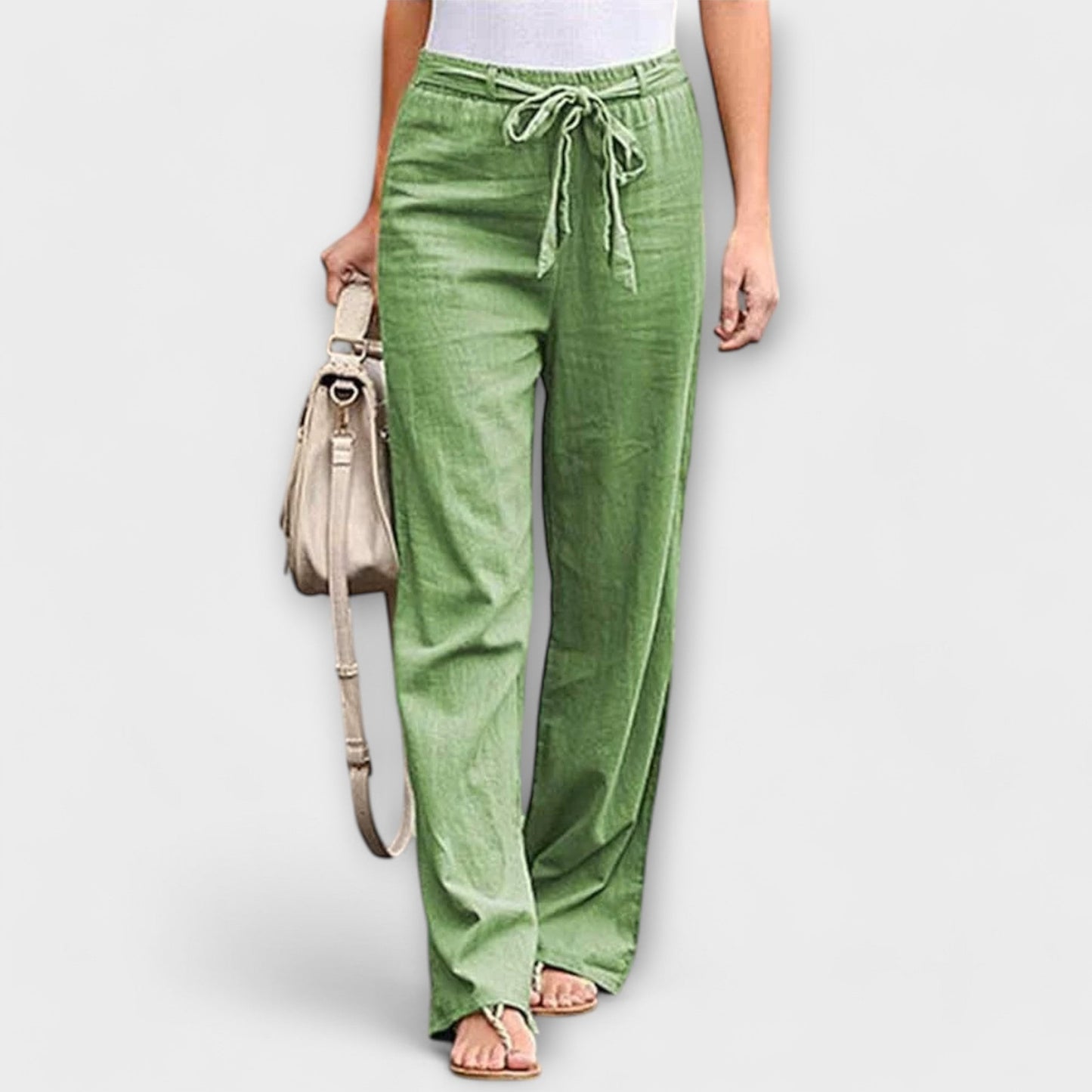 Loreen – Effortless Wide-Leg Linen Trousers