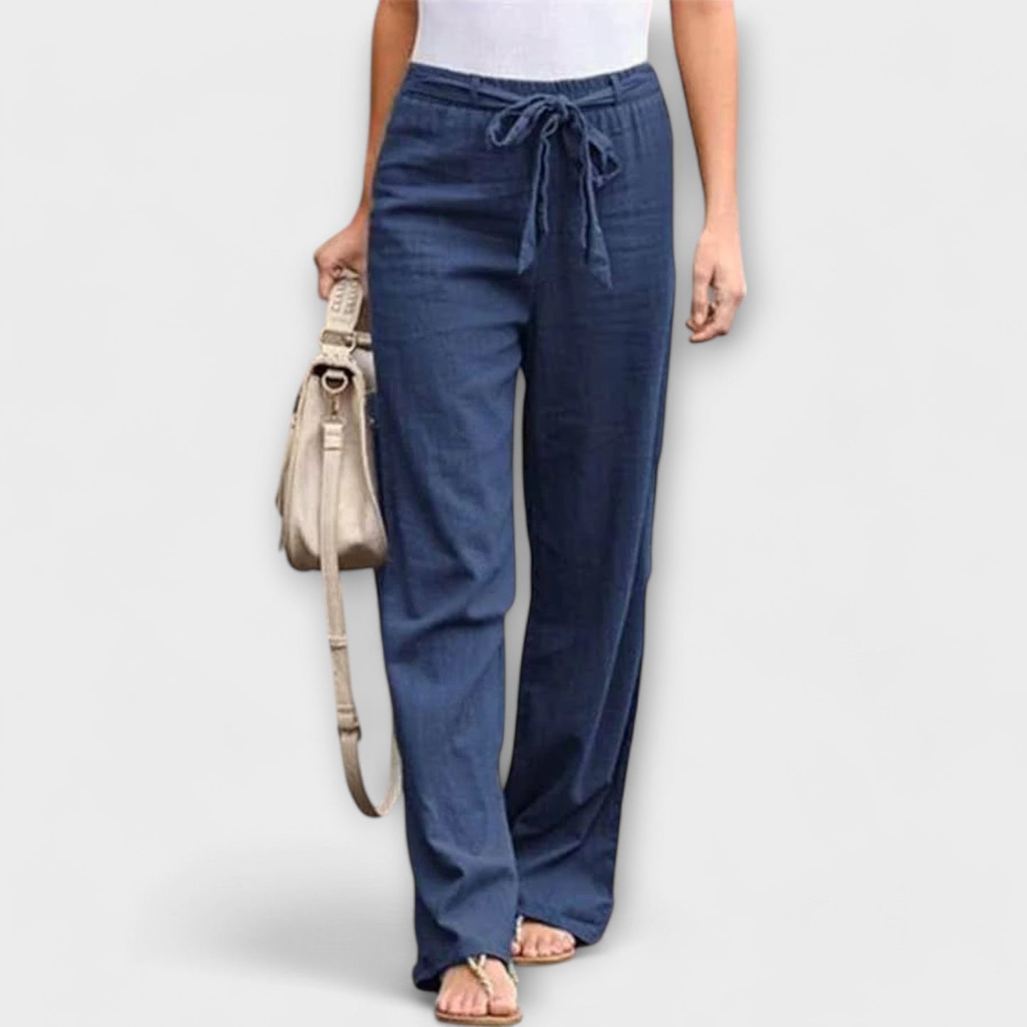 Loreen – Effortless Wide-Leg Linen Trousers
