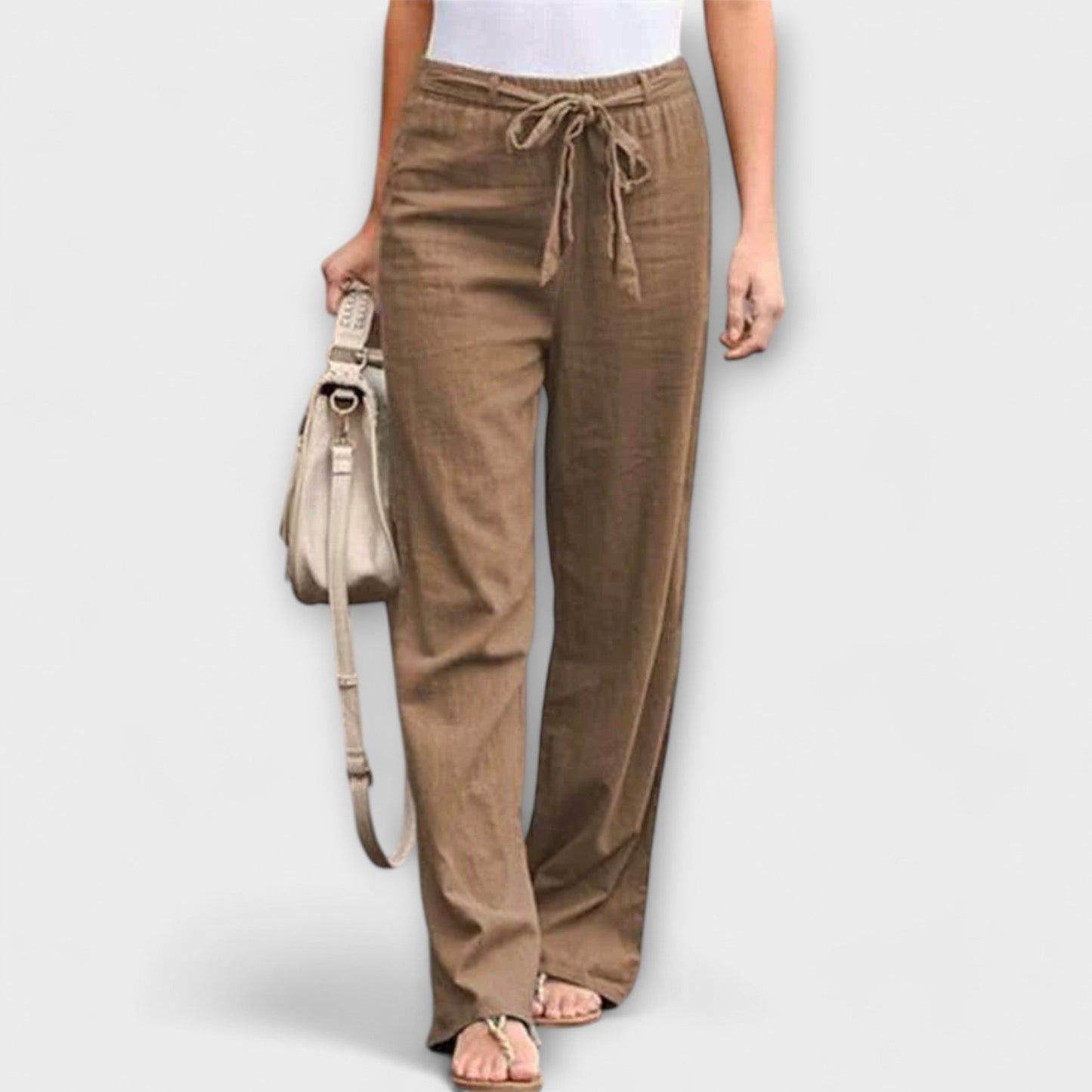 Loreen – Effortless Wide-Leg Linen Trousers