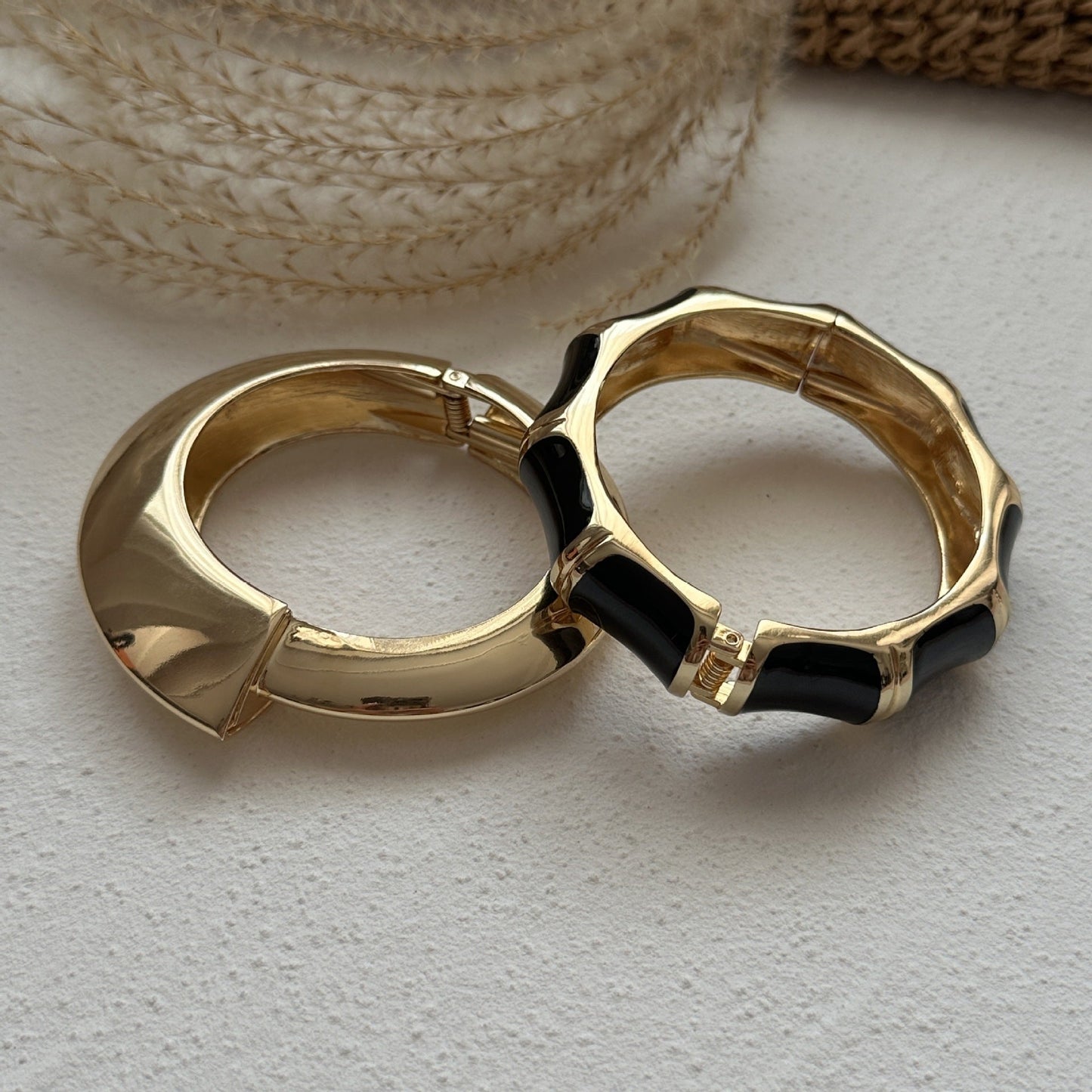 Ensley | Sculptural Molten Luxe Cuff