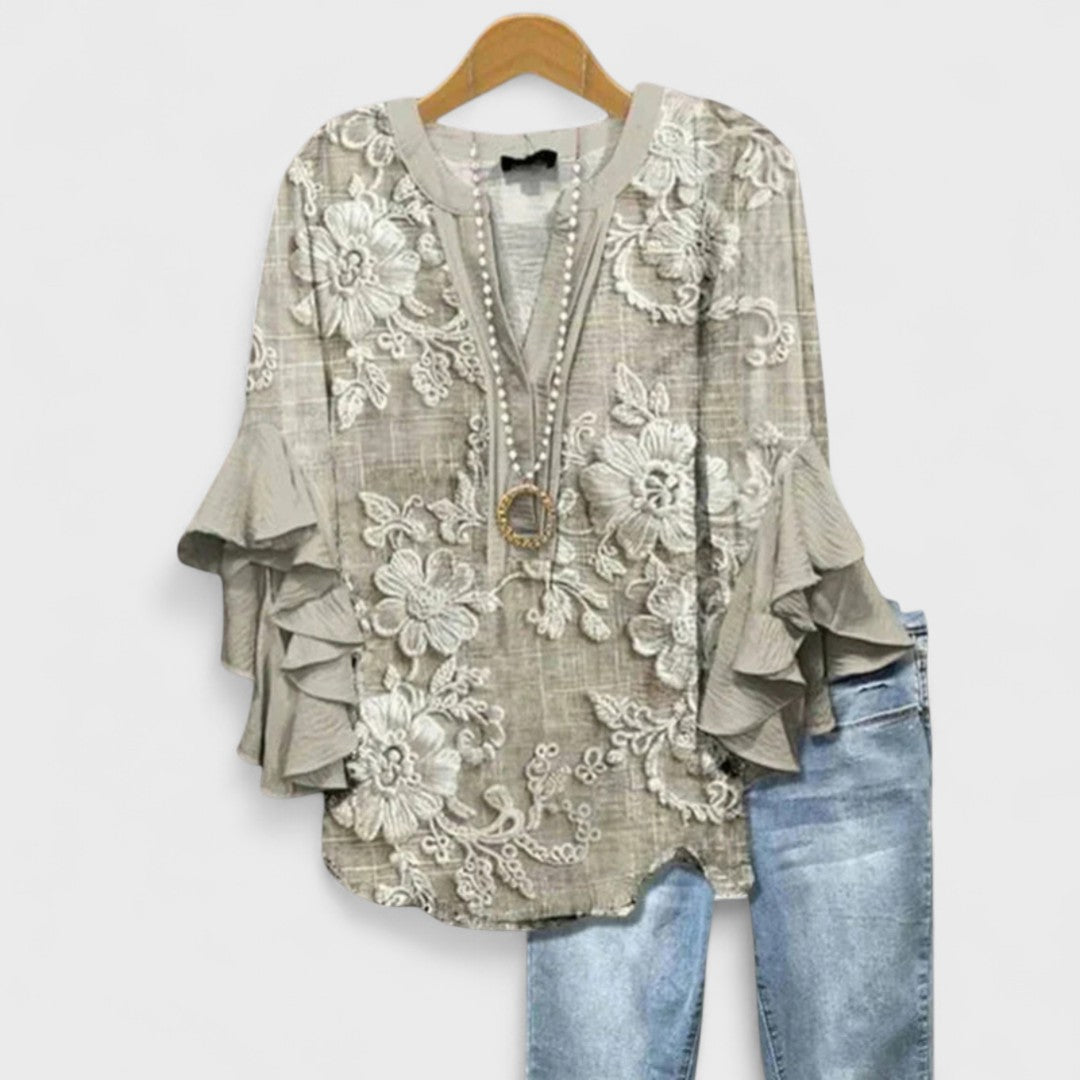 Lina – Essential Gauze Blouse