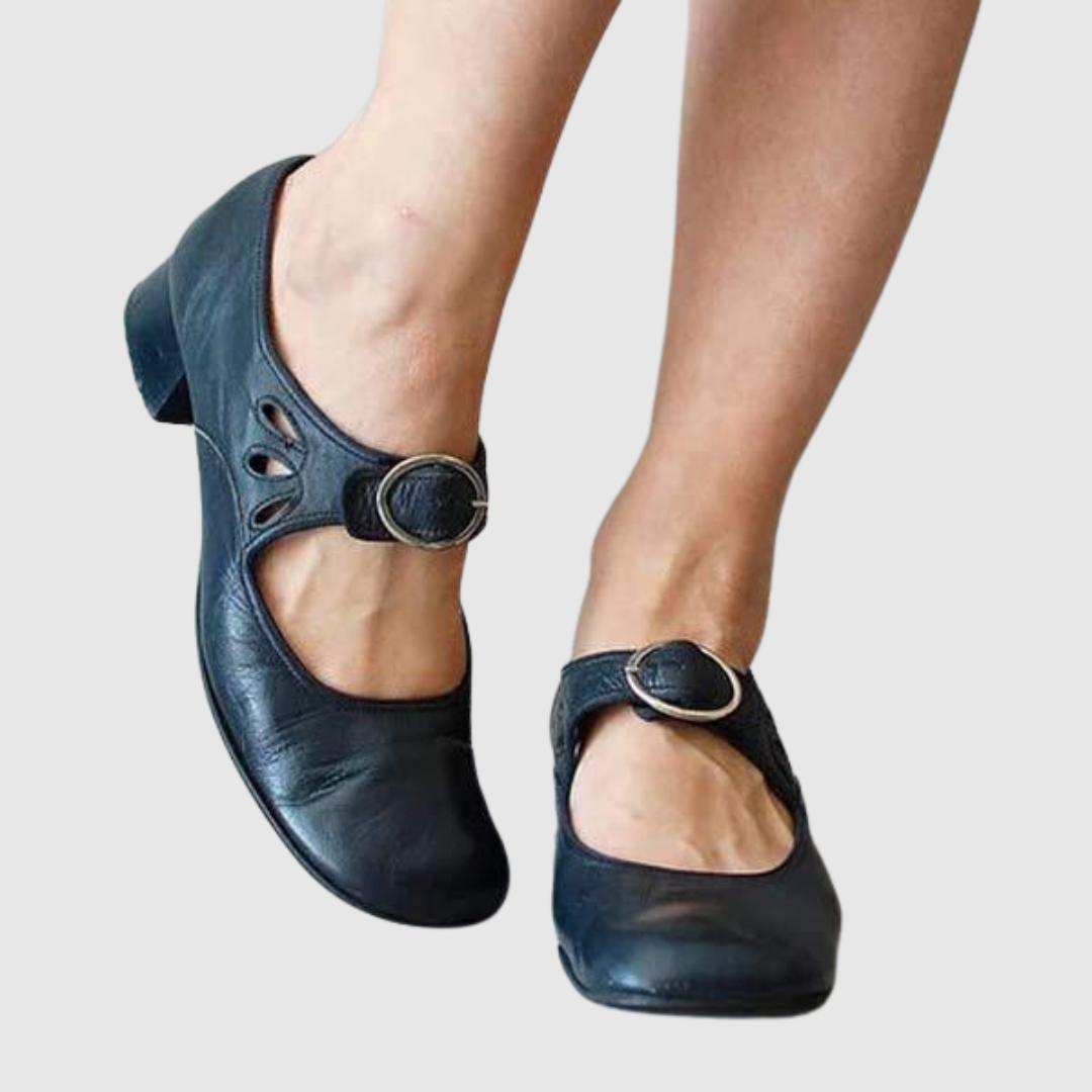 Mary Jane Daisy – Elegant Flat Shoes
