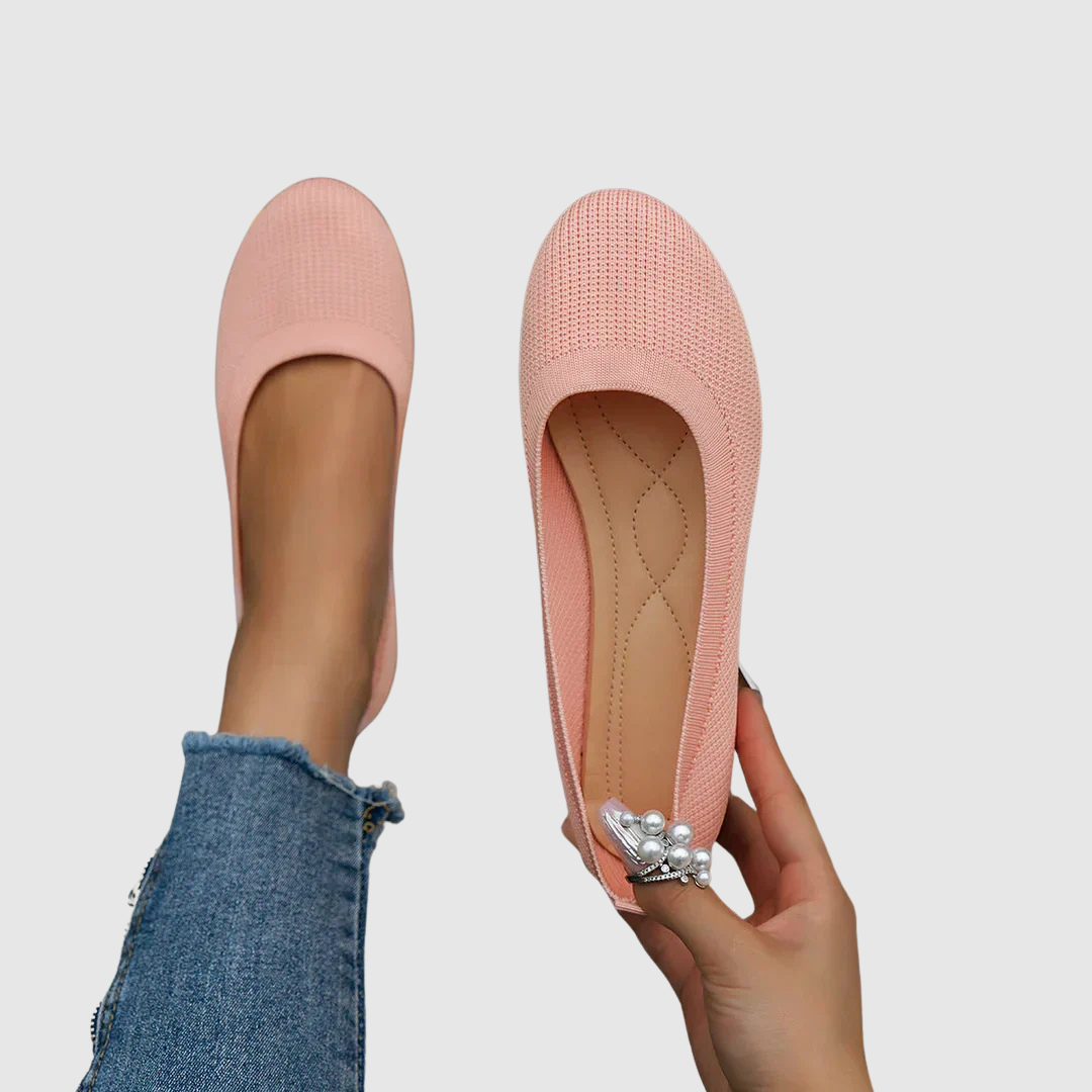 Daisy | Breathable Fabric Flats