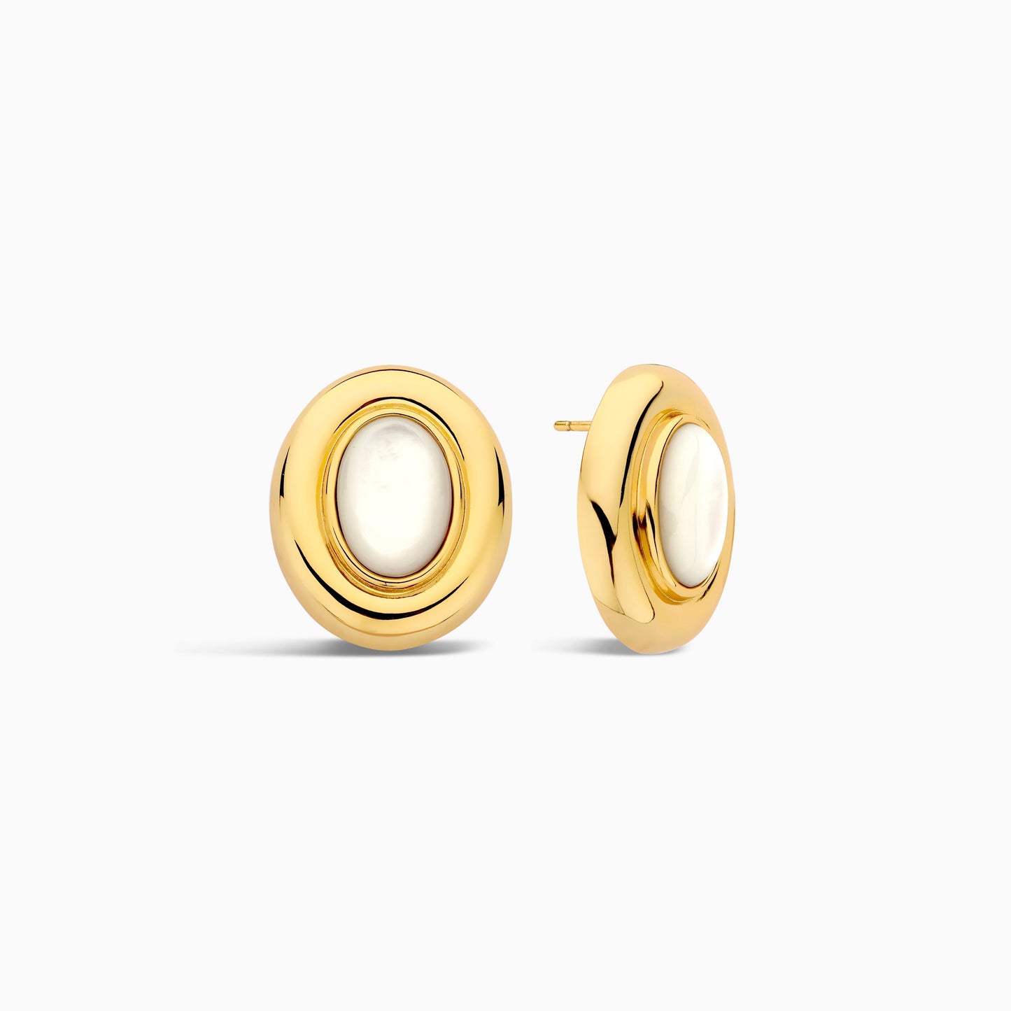 Ameliyana | The 18K Gold Signature Button Studs