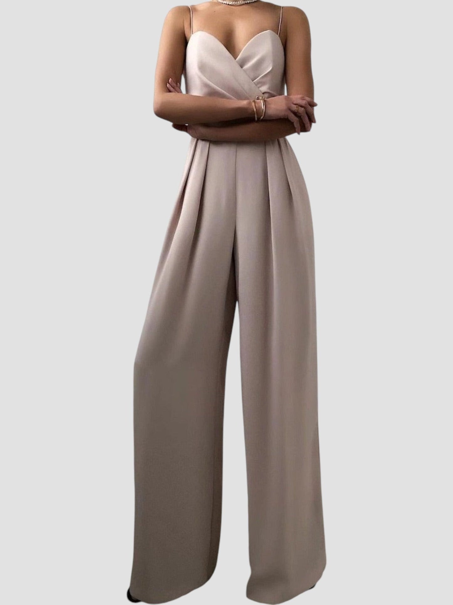 Vanda | The Sculpted Drape Jumpsuit