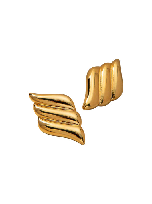 Aitana | The Architectural Triple Fan Studs
