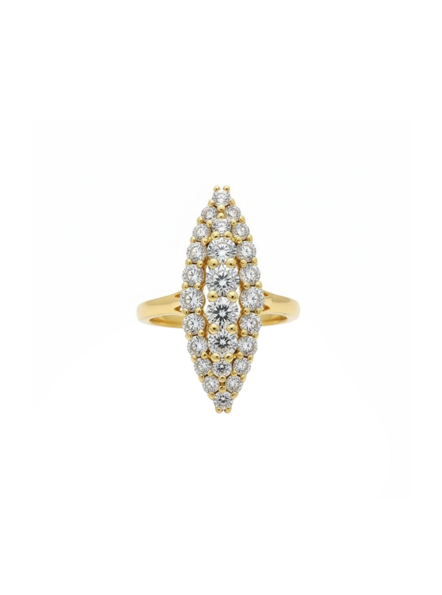 Crystal - The Eternal Oval Vintage Ring