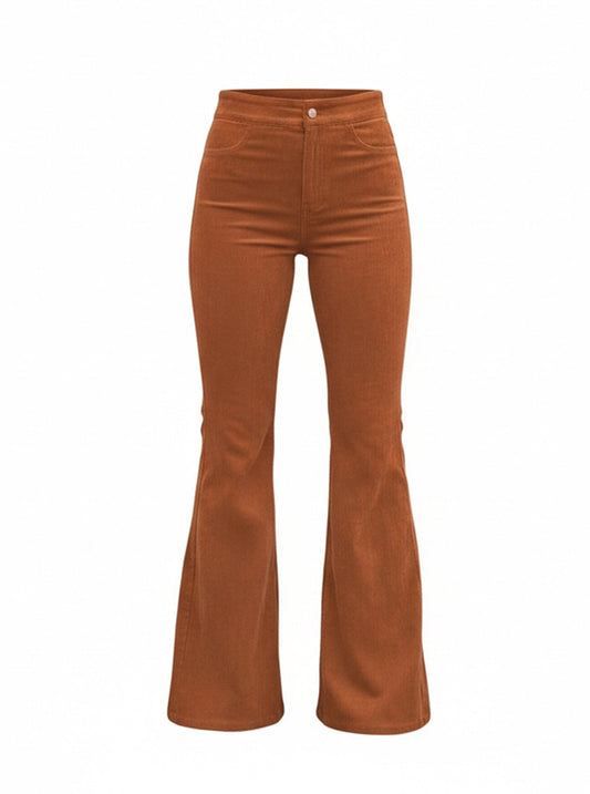 Aria | The High-Rise Signature Corduroy Trouser