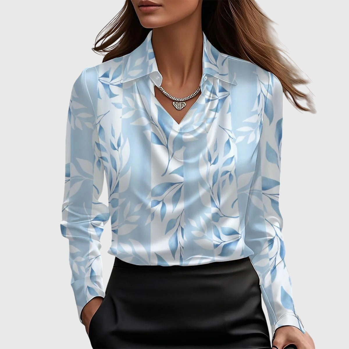 Brooklyn – Liquid Satin Shirt