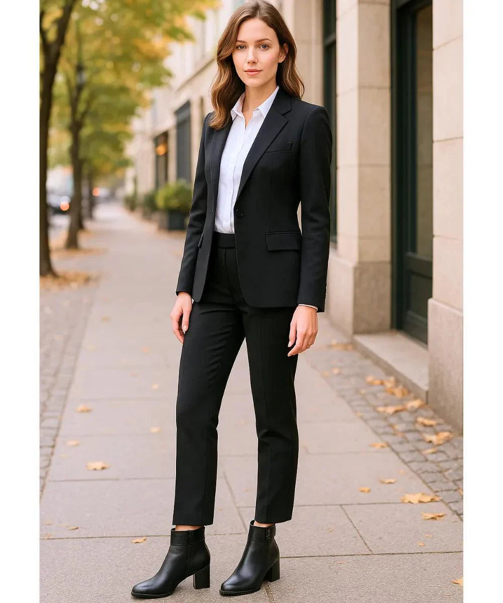 Lester | Elegant Block Heel Ankle Boots
