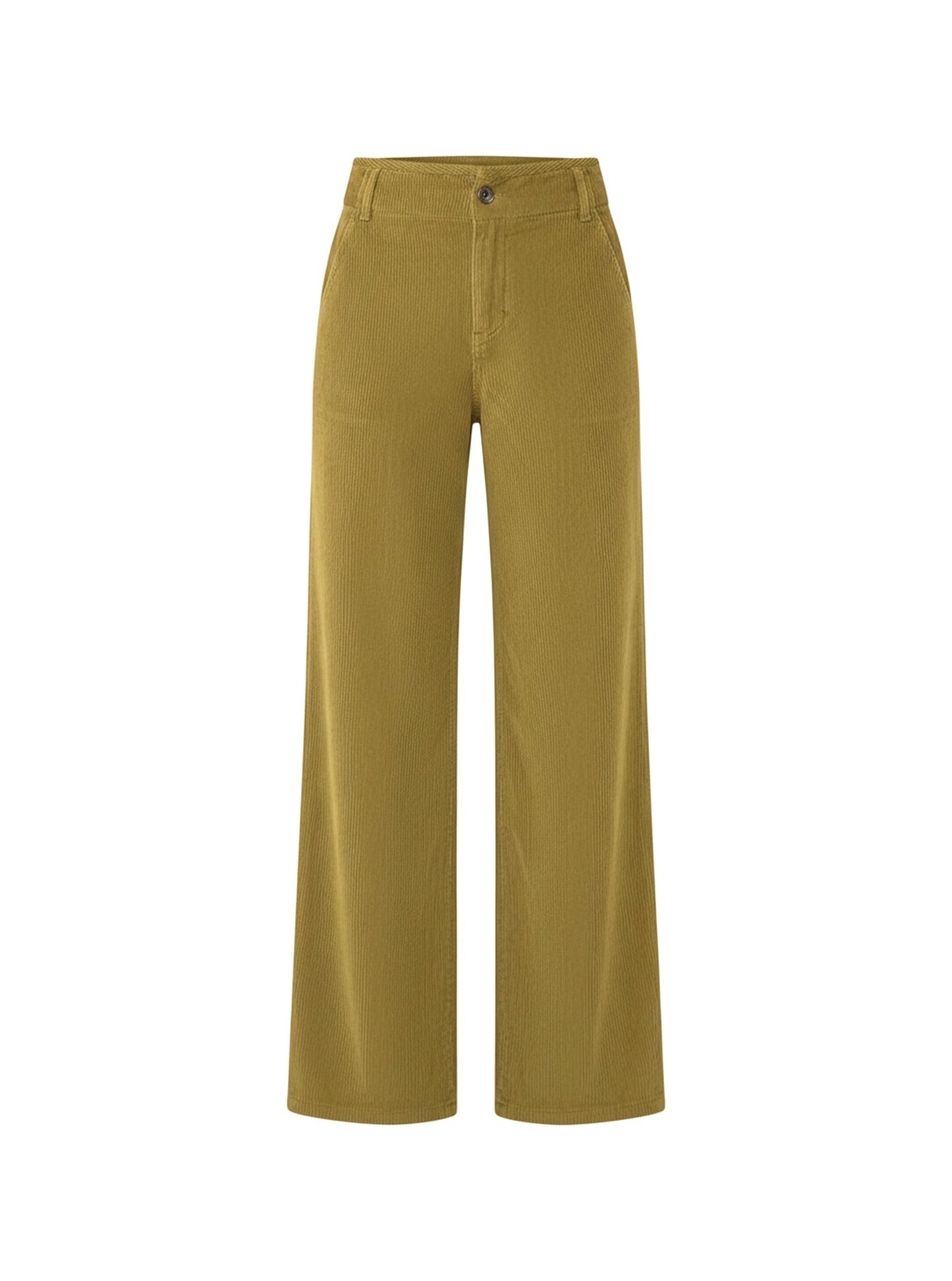 Camilla | The Tailored Velvet-Rib Trouser