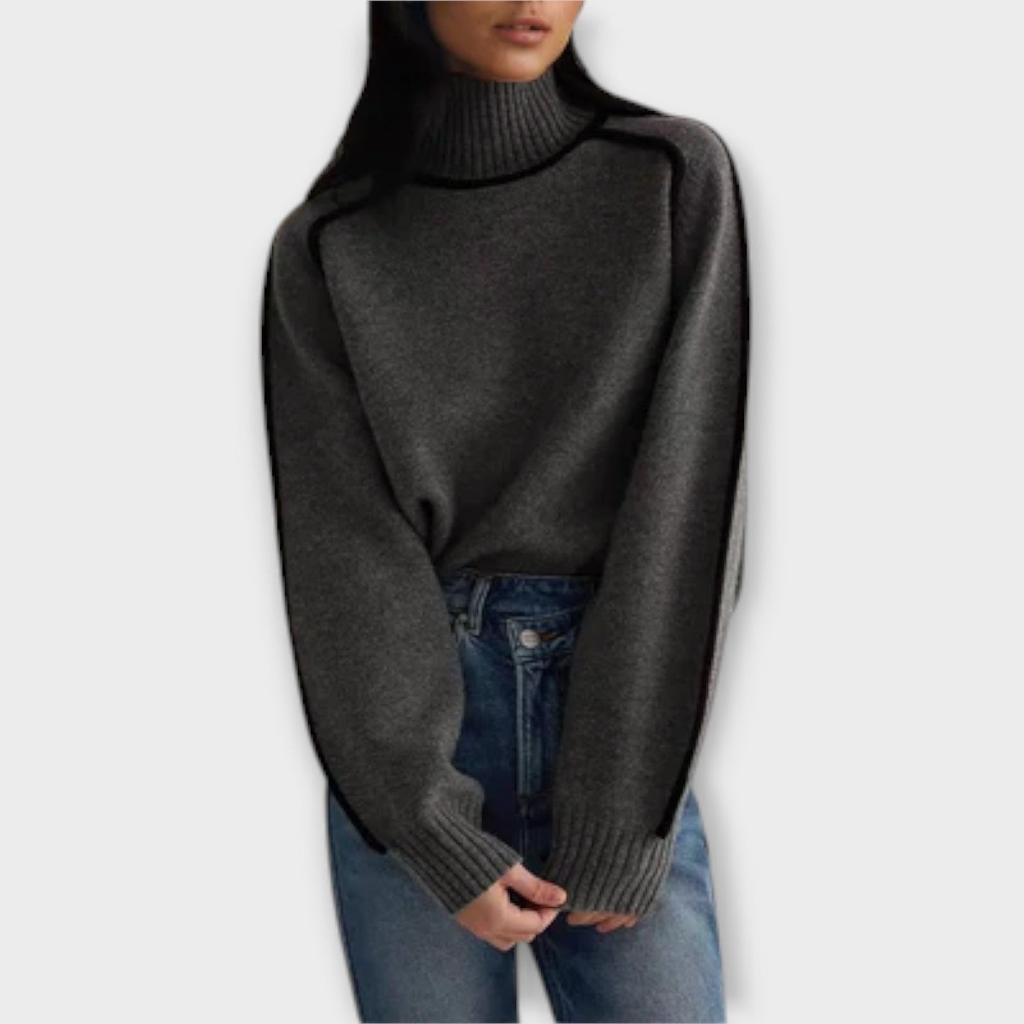 Emilie | The Velvet-Soft Turtleneck