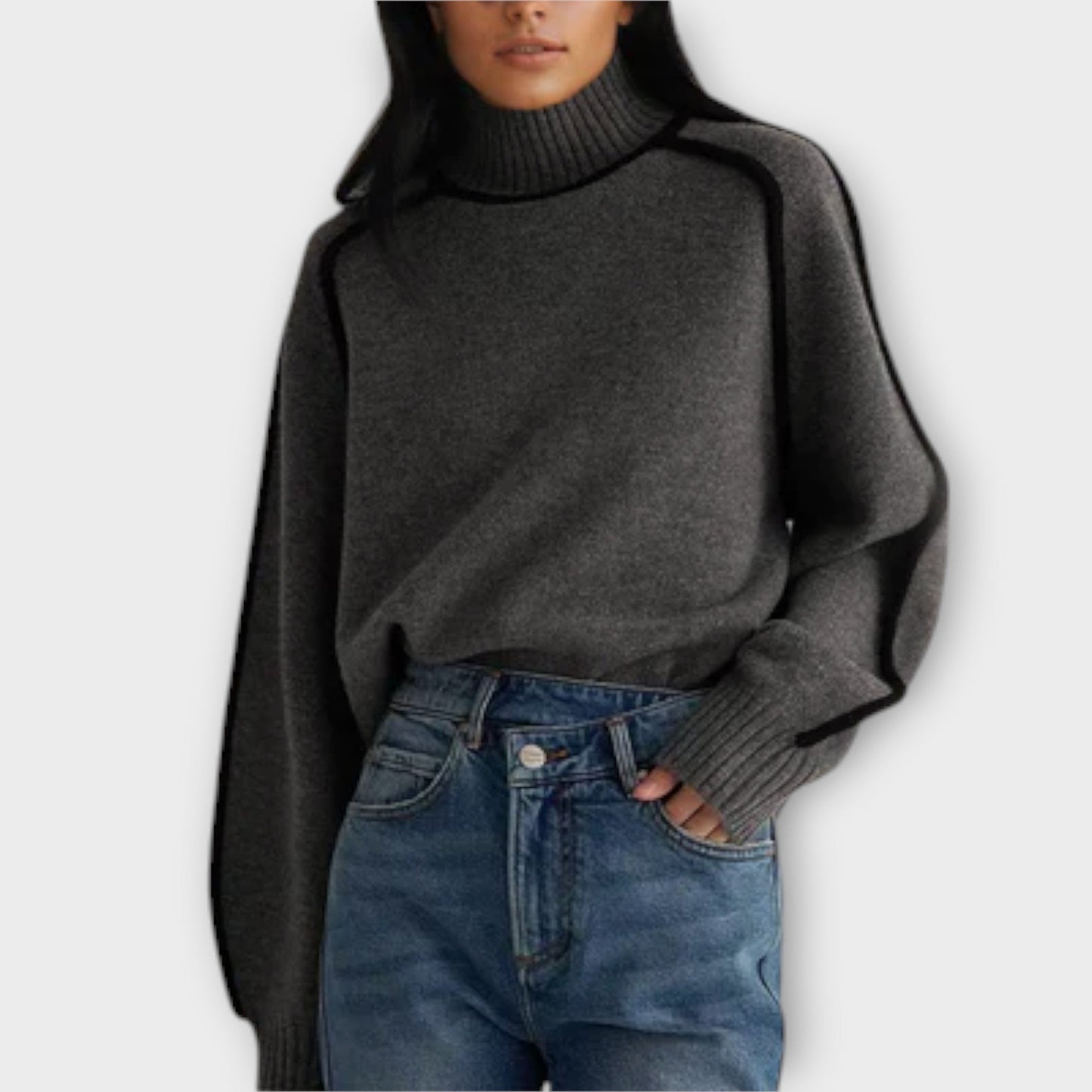 Emilie | The Velvet-Soft Turtleneck
