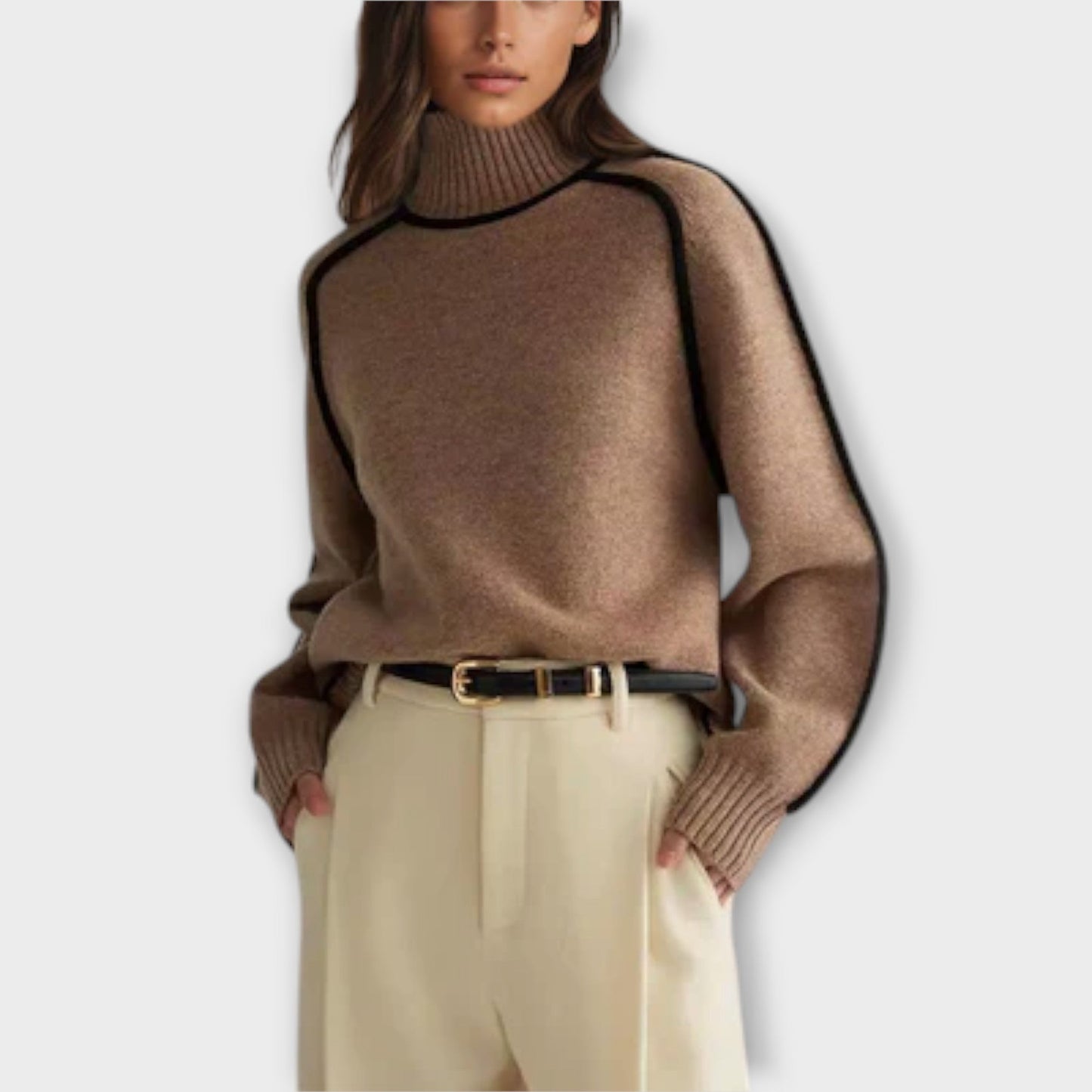 Emilie | The Velvet-Soft Turtleneck